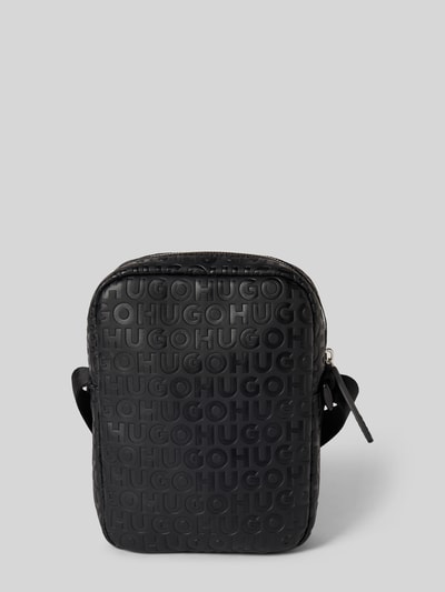 HUGO Umhängetasche mit Label Patch Modell 'ETHON' Black 4