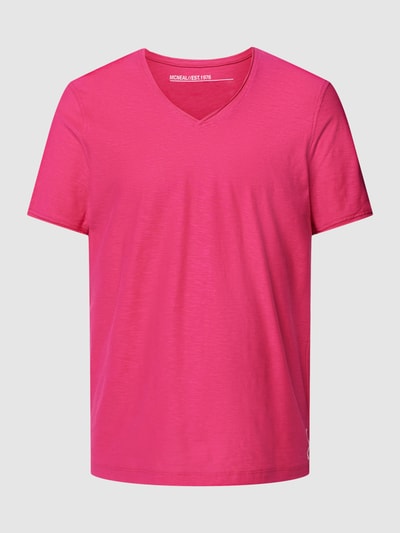 MCNEAL T-shirt z dekoltem w serek Różowy 2
