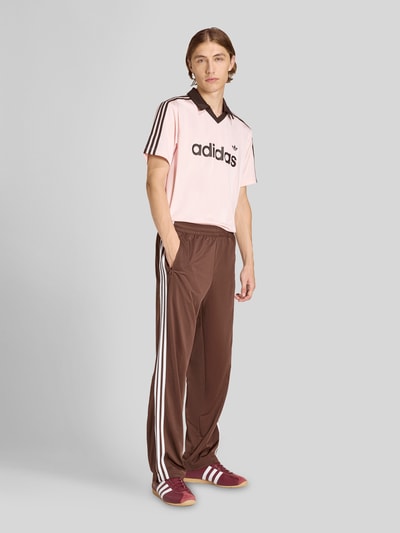 adidas Originals Regular Fit Trikot mit Logo-Print Rosa 1