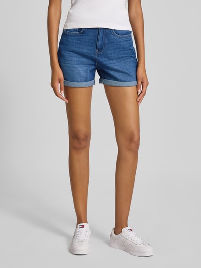 Only Relaxed Fit Jeansshorts aus Baumwoll-Mix Modell 'JOSEPHINE' Jeansblau 4