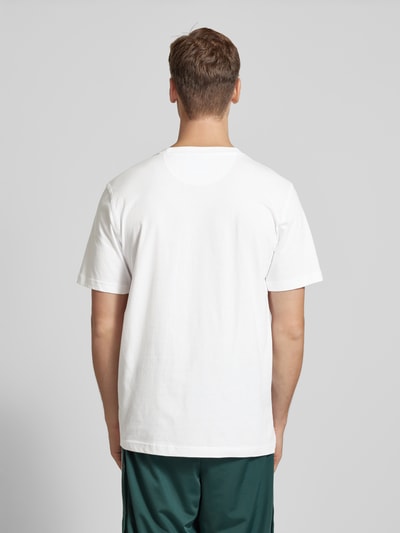 adidas Originals T-Shirt mit Logo-Stitching Weiss 5