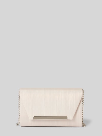 Jake*s Cocktail Clutch mit Schulterriemen Metallic Beige Melange 1