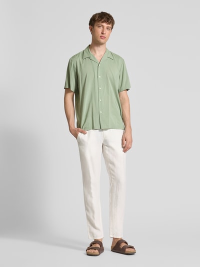 SELECTED HOMME Vrijetijdsoverhemd met knoopsluiting Lichtgroen - 1