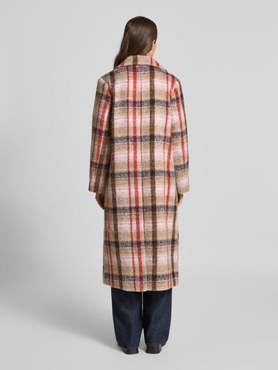 YAS Płaszcz z kołnierzem z połami model ‘CIRA’ Beżowy 5