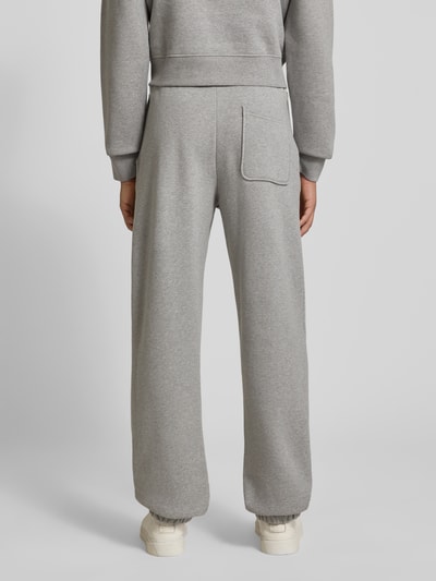 Wood Wood Sweatpants mit elastischem Bund Mittelgrau 5