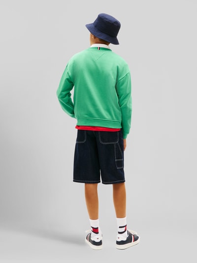 Tommy Hilfiger Kids Regular Fit Sweatshirt aus Baumwoll-Mix Gruen 5