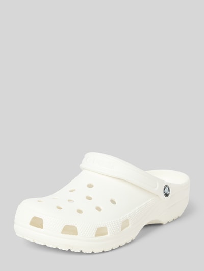 Crocs Hausschuhe mit Label-Detail Weiss 1