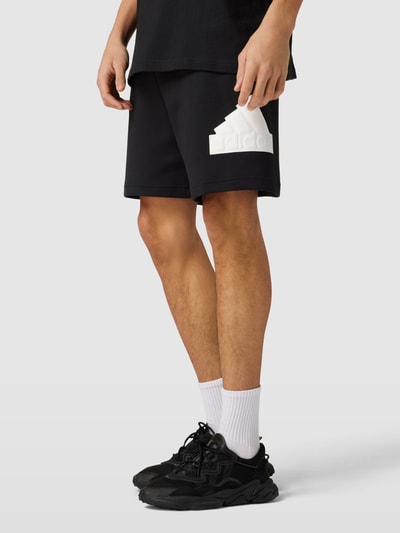 ADIDAS SPORTSWEAR Sweatshorts mit Label-Print Black 4