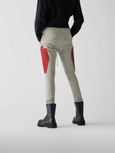 Rick Owens Cargohose mit Kontrastbesatz Weiß 5