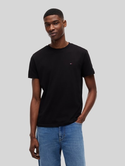Tommy Jeans T-shirty o kroju slim fit z czystej bawełny w zestawie 2 szt. BLACK 4