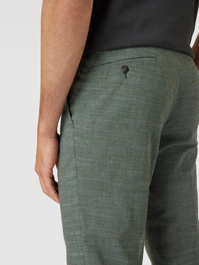 Wilvorst Pantalon met paspelzakken aan de achterkant Groen - 3