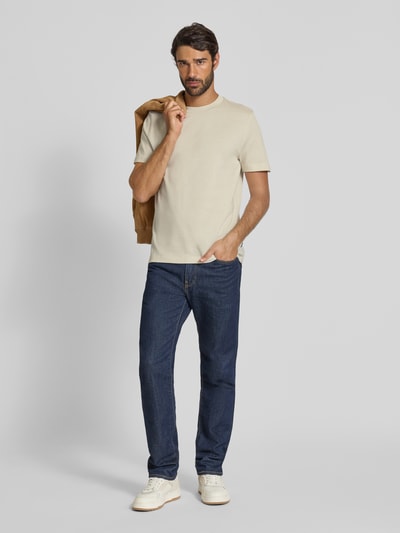 BOSS Regular Fit T-Shirt aus reiner Baumwolle Modell 'C-THOMPSON 240' Offwhite 1