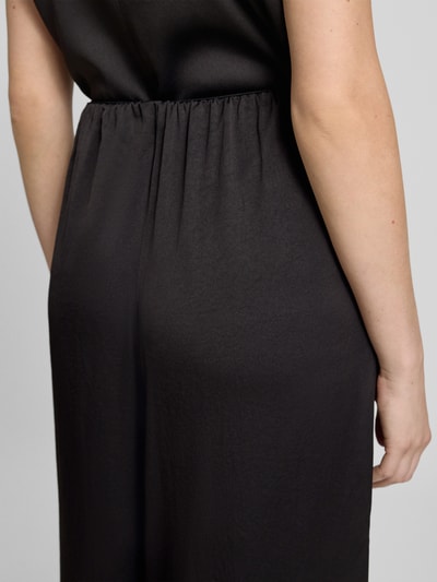 Drykorn Stoffhose mit elastischem Bund Dunkelbraun Melange 3