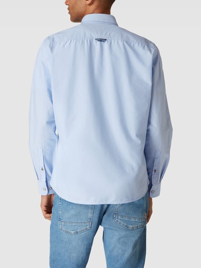 Jake*s Business-Hemd mit Button-Down-Kragen Bleu 5