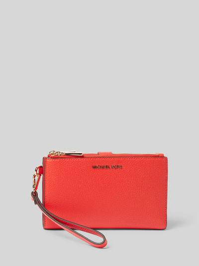 MICHAEL Michael Kors Portemonnaie mit Label-Applikation Modell 'JET SET' Rot 1