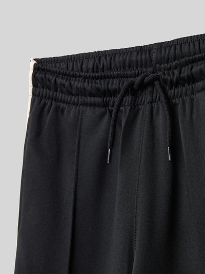 CHAMPION Spodnie dresowe o kroju straight fit z logo Czarny 2