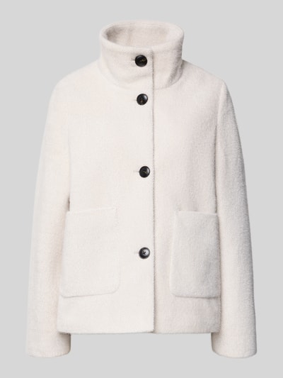 Tom Tailor Regular Fit Blouson mit Stehkragen Offwhite 2