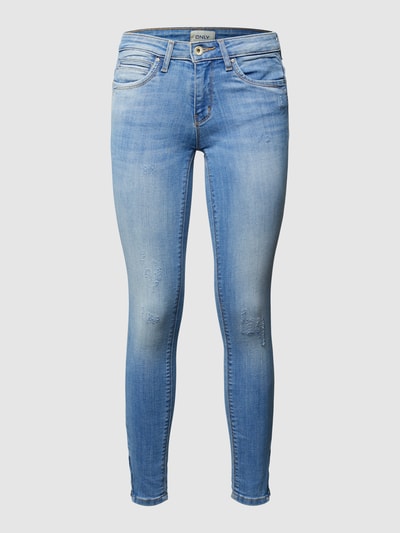 Only Skinny fit jeans met stretch, model 'Kendell' Jeansblauw - 2