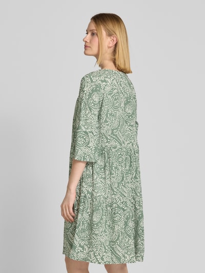 Christian Berg Woman Selection Tunikakleid aus Viskose im Stufen-Look Oliv 5