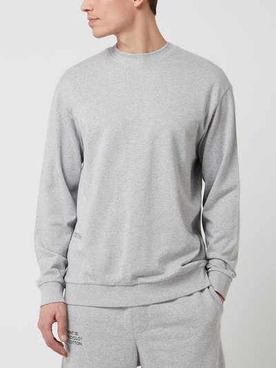 Selected Homme Relaxed Fit Sweatshirt mit Prints Modell 'Aaren' Mittelgrau 4