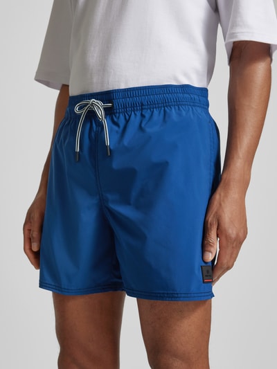 FIRE + ICE Shorts mit Label-Detail Modell 'NELSON' Blau 3