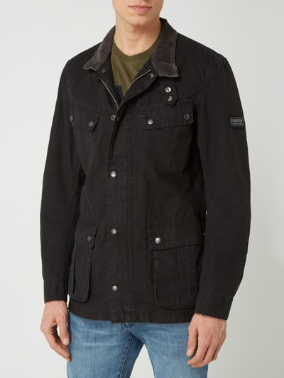 Barbour International™ Kurtka polowa z bawełny Czarny 4