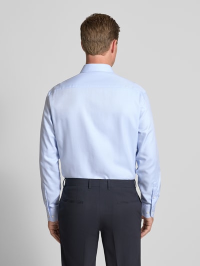 ETERNA Comfort Fit Businesshemd mit Knopfleiste Bleu 5