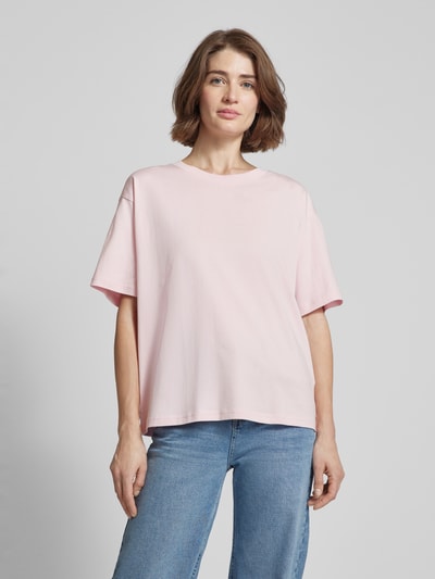 Jake*s Casual T-shirt met ronde hals Lichtroze - 4