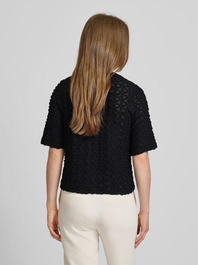 Jake*s Collection T-Shirt mit Rundhalsausschnitt Black 5