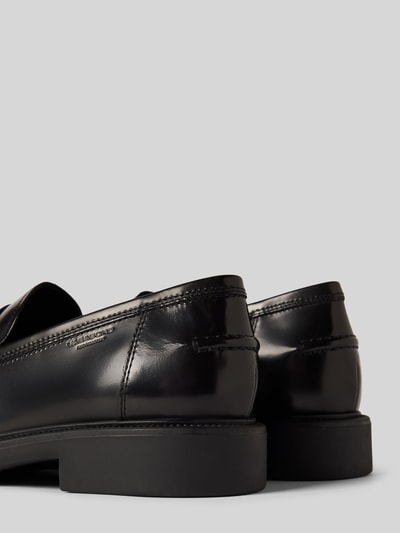 Vagabond Penny loafers van leer, model 'ALEX' Zwart - 2