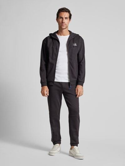 EA7 Emporio Armani Sweatpants mit Label-Print Modell 'NATURAL' Marine 1