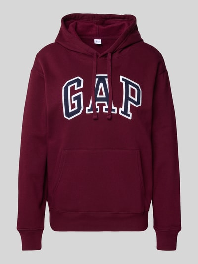 GAP Hoodie mit Känguru-Tasche Bordeaux 2