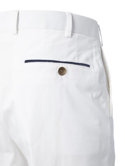 Hiltl Contemporary Fit Chino mit Stretch-Anteil (weiss) online kaufen