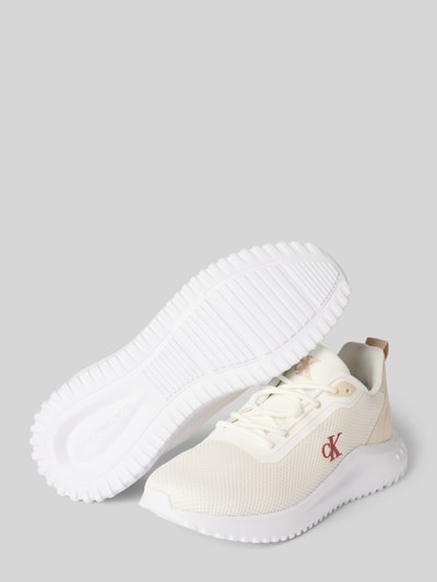 Calvin Klein Jeans Sneakers met logodetails, model 'EVA RUNNER' Wit - 4