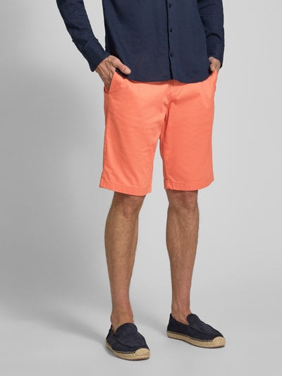 Tom Tailor Denim Regular Fit Bermudas aus Baumwoll-Elasthan-Mix Orange 4