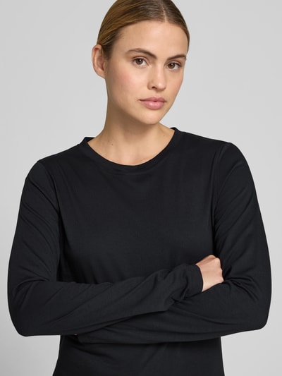 Juvia Longsleeve mit Rundhalsausschnitt Black 3