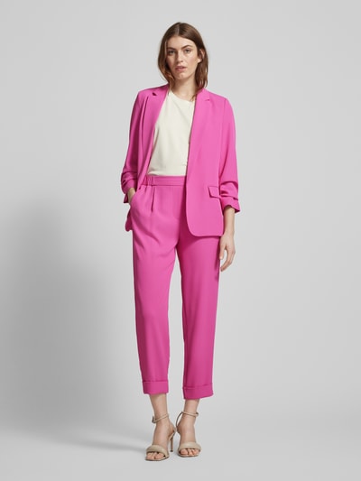 Jake*s Collection Blazer met open voorkant Fuchsia - 1