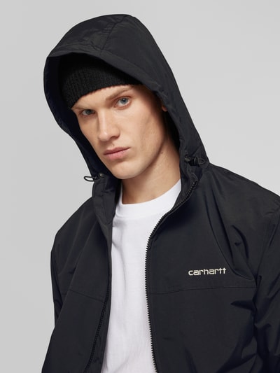 Carhartt Work In Progress Jacke mit Kapuze Modell 'SAIL' Black 3