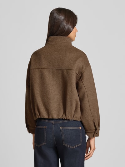 Neo Noir Bomberka ze stójką model ‘Florine’ Jasnobrązowy 5