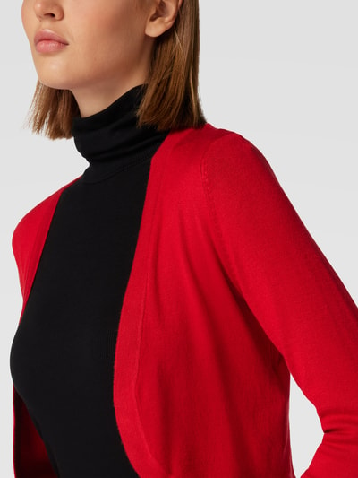 Kaffe Bolero mit Schalkragen Modell 'ASTRID' Rot 3