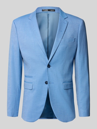 Selected Sakko mit Brustleistentasche Hellblau 2