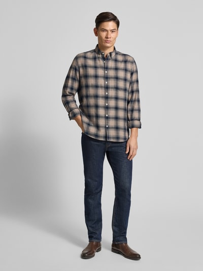 MAERZ Muenchen Vrijetijdsoverhemd met knoopsluiting Blauw - 1