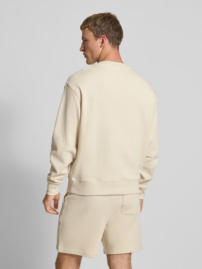 Tommy Jeans Comfort fit pullover van puur katoen Zand - 5