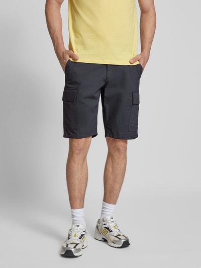 camel active Regular Fit Bermudas mit Cargotaschen Marine 4