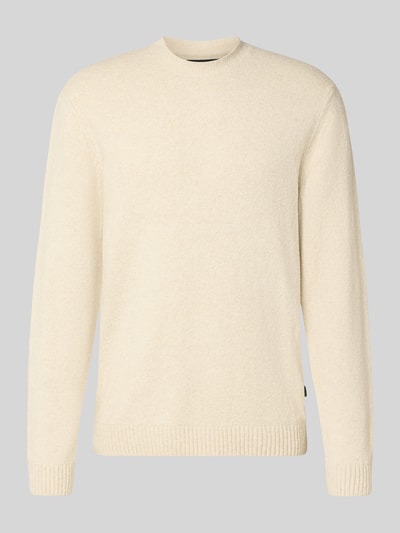 JACK & JONES Premium Strickpullover mit Polokragen Modell 'MAVERICK' Offwhite 2
