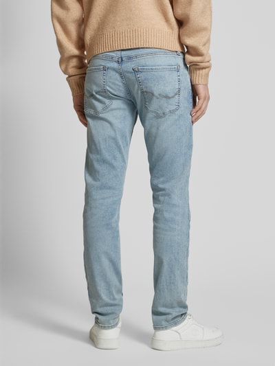 Jack & Jones Slim Fit Jeans im 5-Pocket-Design Modell 'GLENN' Hellblau 5