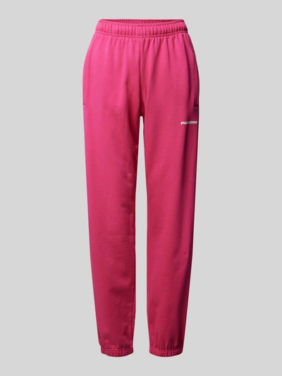 Pegador High waisted sweatpants met labelprint Felroze - 2