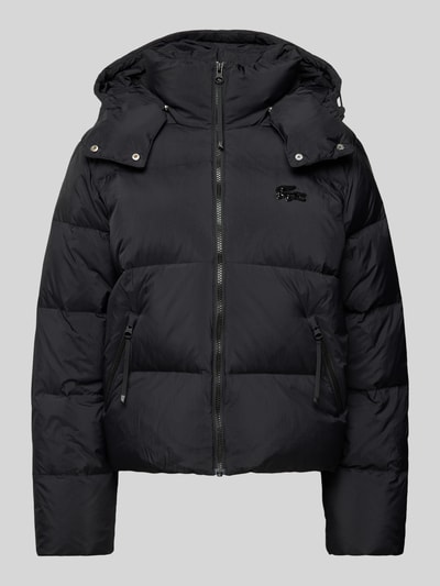 Lacoste Sport Steppjacke mit Label-Detail Black 1