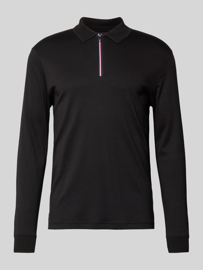 Tommy Hilfiger Regular Fit Poloshirt aus reiner Baumwolle Black 2