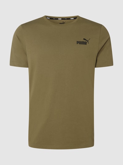 PUMA PERFORMANCE Regular Fit T-Shirt mit Logo Khaki 1